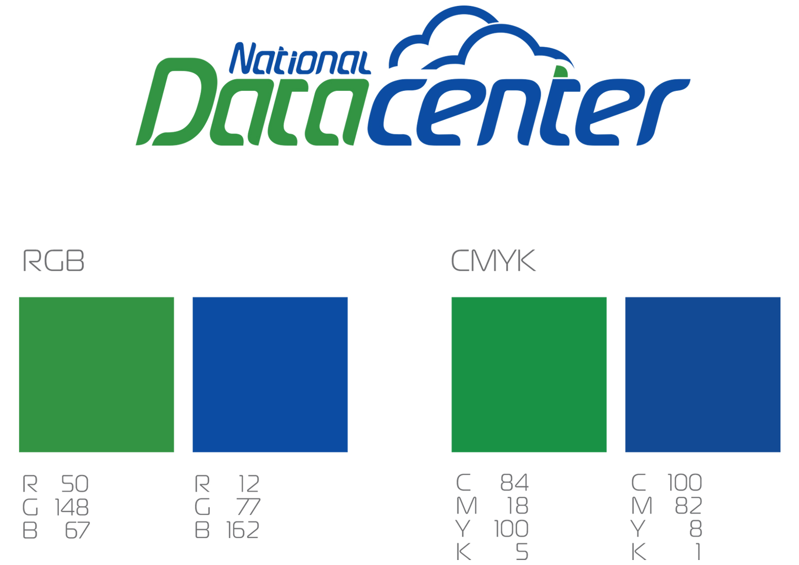 Datacenter Logo color code
